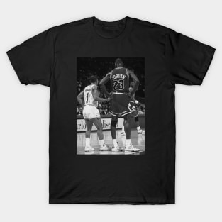 BASKETBALLART -JORDAN BLACK WHITE 7 T-Shirt